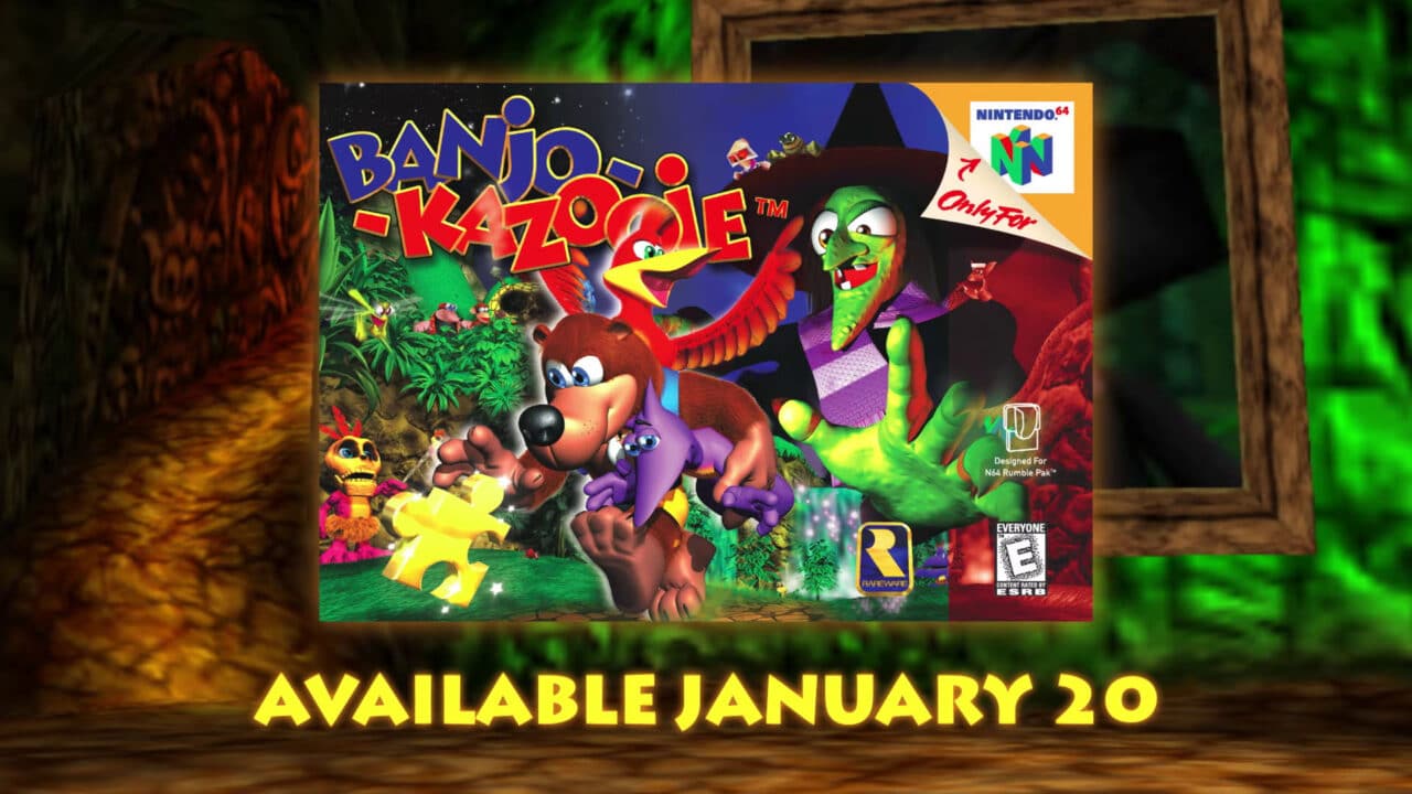 Banjo-Kazooie coming to Nintendo Switch Online