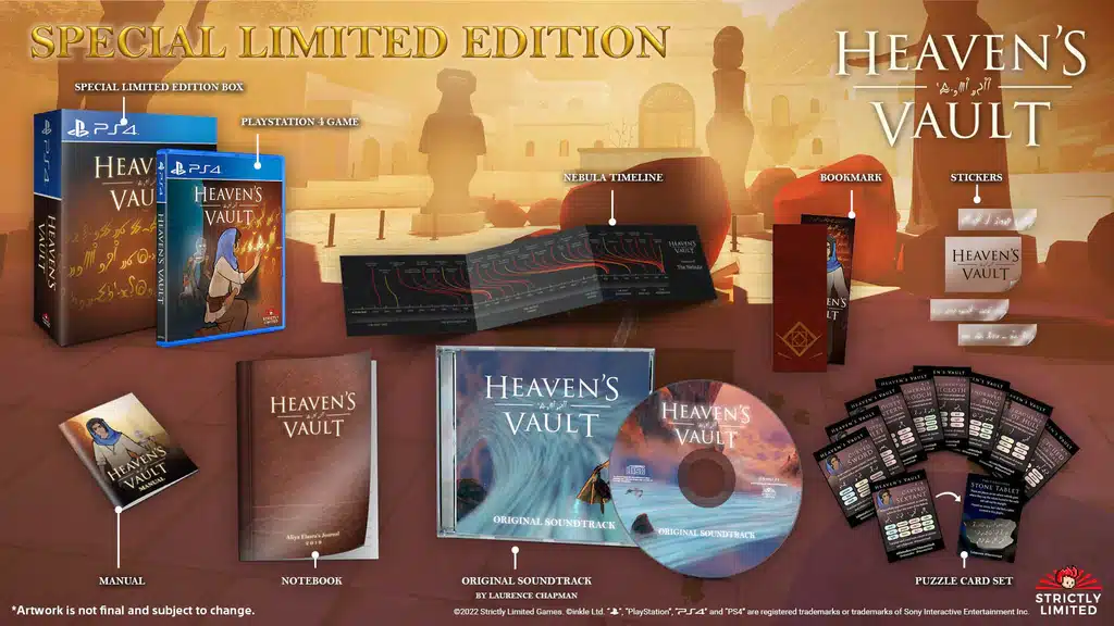 Heaven's Vault Physical Switch and PS4 Version Announced 1