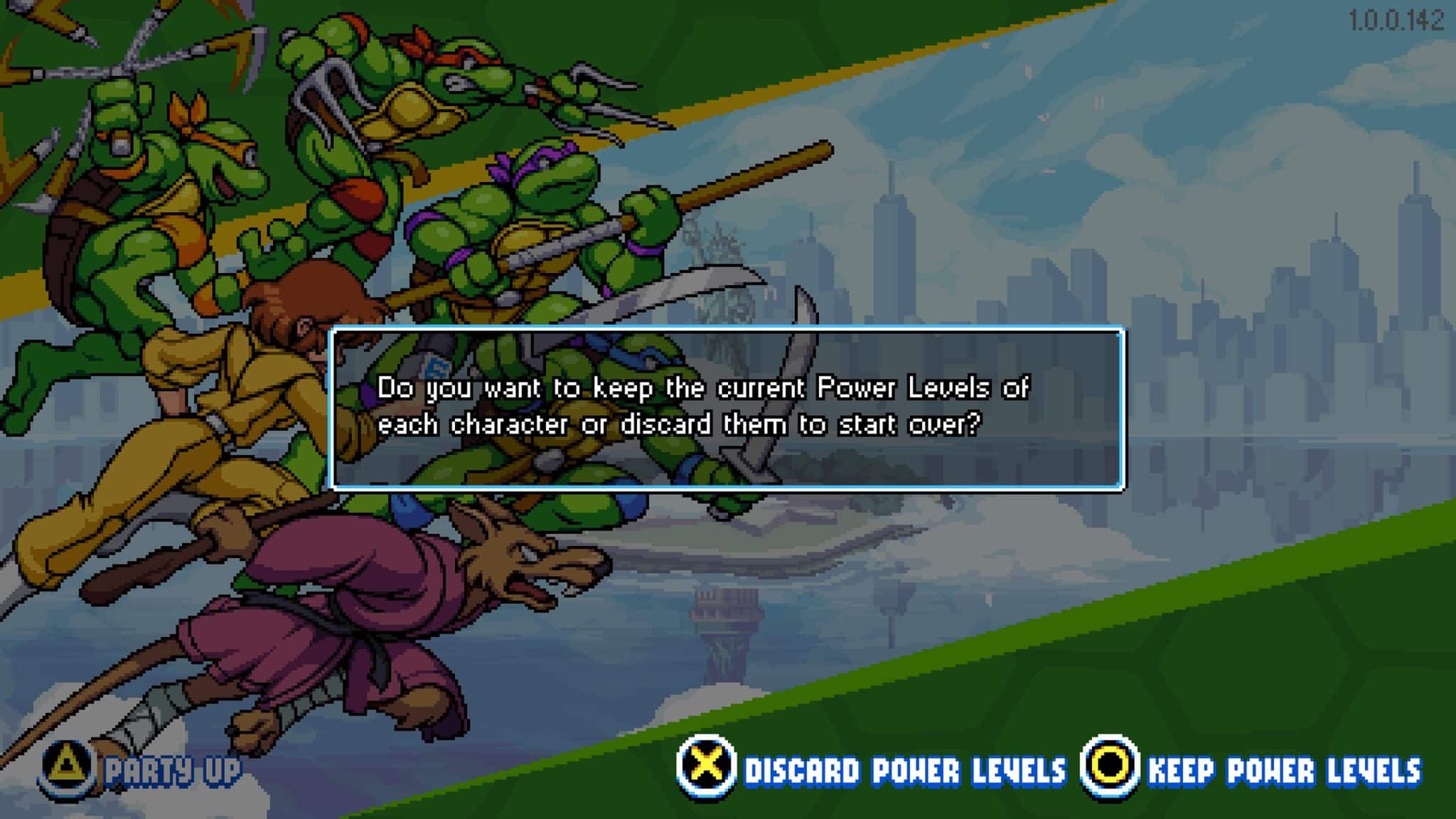 Teenage Mutant Ninja Turtles Shredder's Revenge No Need for Mutagen