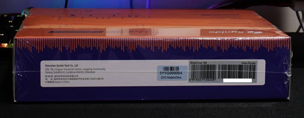 Synido Live 100 Review 19 7