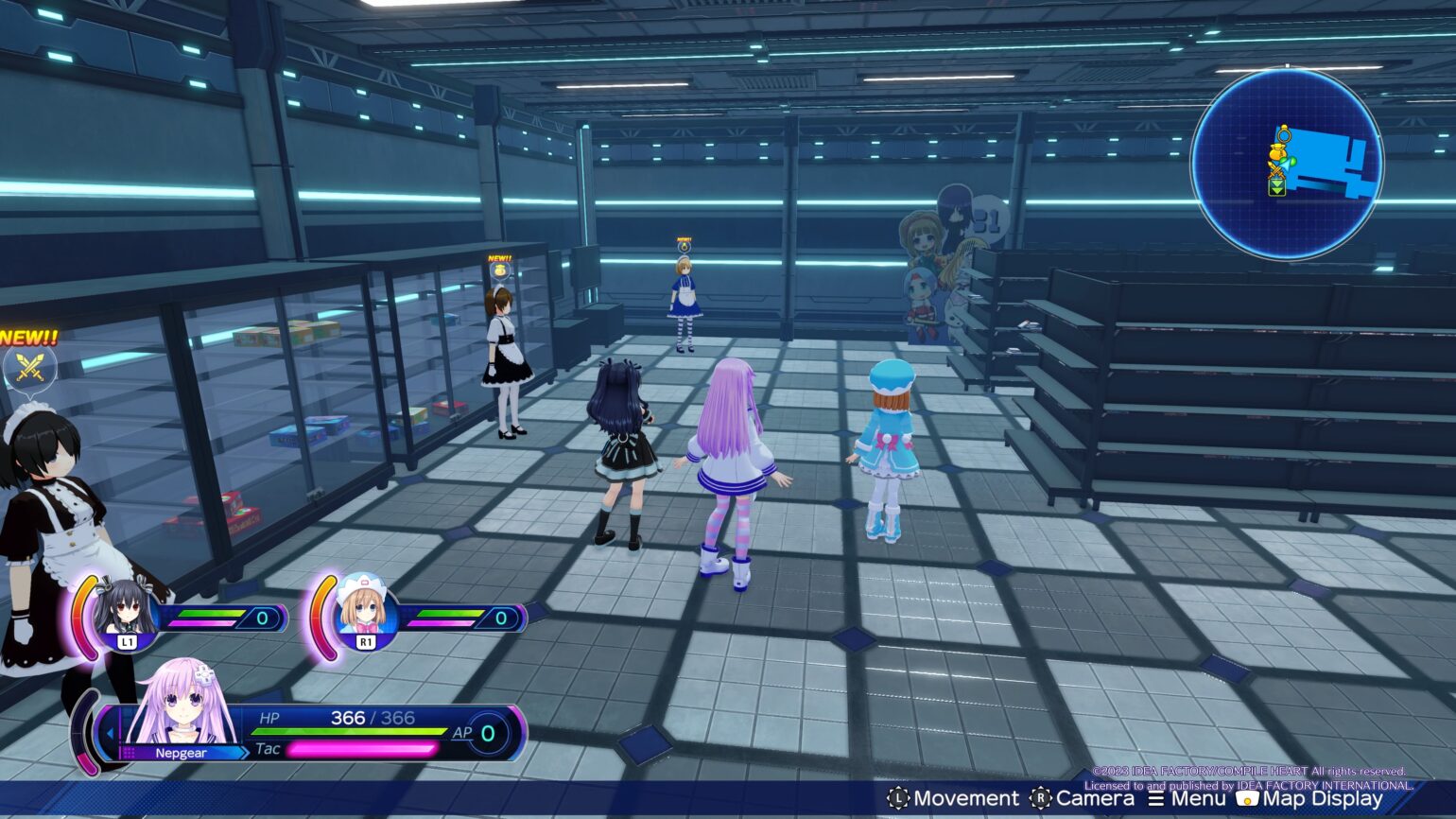 Neptunia: Sisters Vs Sisters Review » Infinite Start