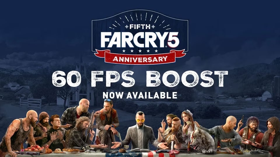 Far Cry 5 Patch Adds 60 FPS Mode on PS5 and Xbox Series 1
