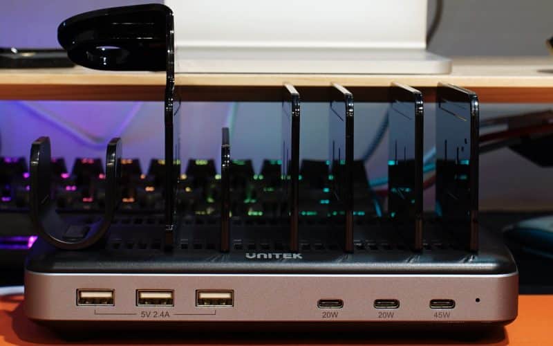 Unitek 60W 6-Port Charging Station Review 32423