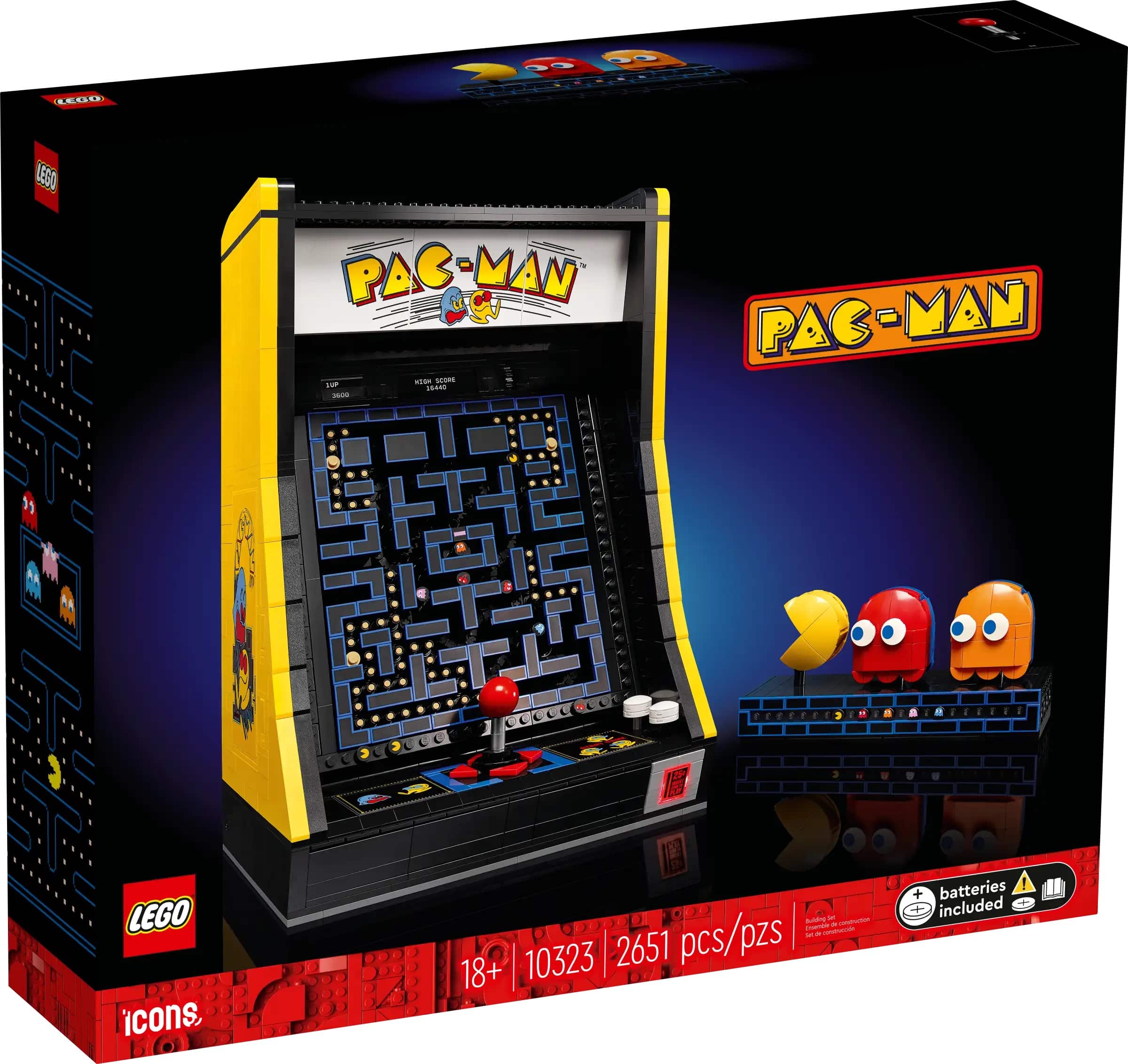 LEGO Announces PAC-MAN Arcade Kit 3242