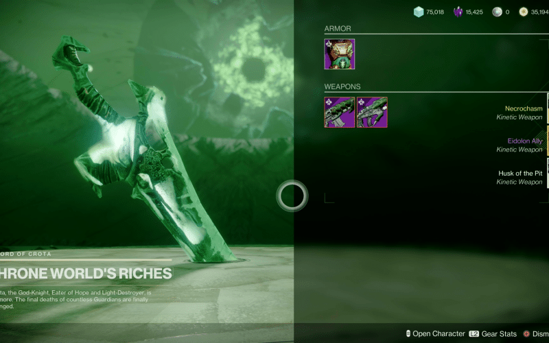 Destiny 2's New Crota's End Master Difficulty and Checkmate Control have been Delayed 23453