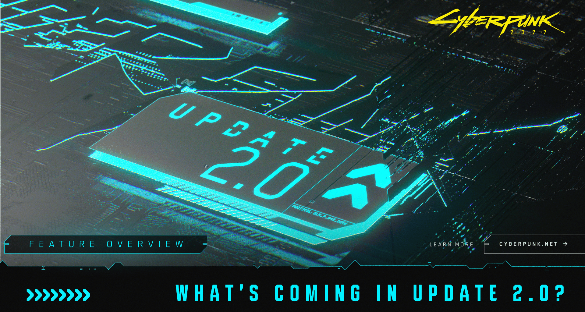 Cyberpunk 2077 Update 2.0 Drops September 21st