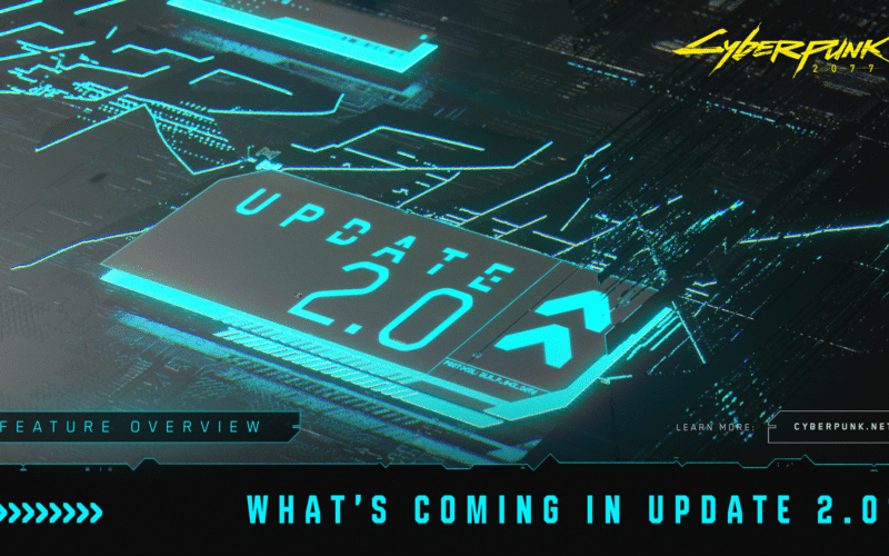 Cyberpunk 2077 Update 2.0 Drops September 21st