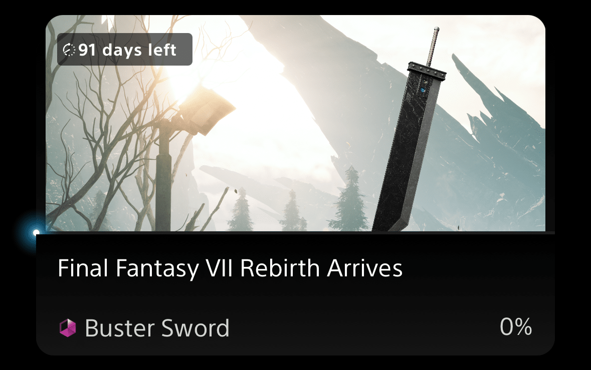 PlayStation Stars Adds Buster Sword Collectible 34534