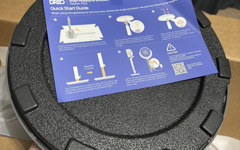 Dreo Polyfan 704S Review - A Modern Take on a Classic Product 34534