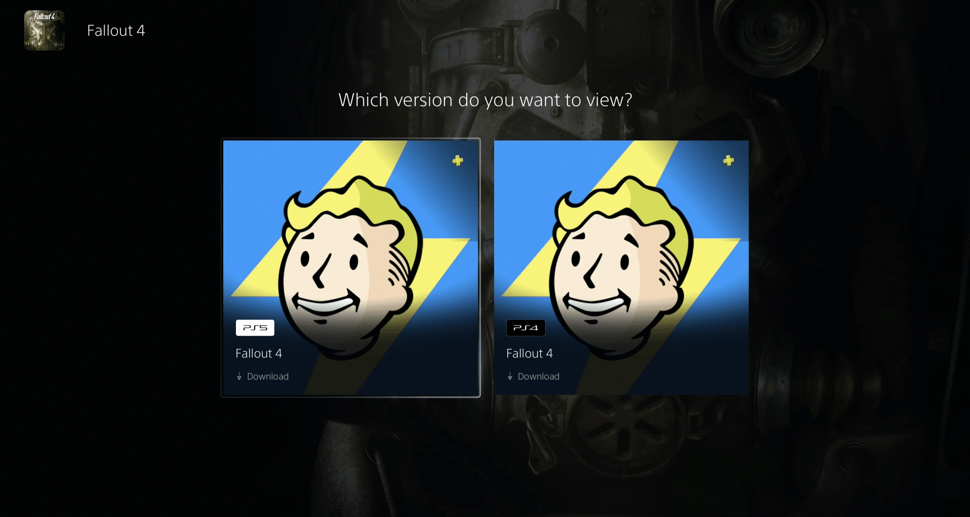 Fallout 4 from PlayStation Plus Essentials Can Be Upgraded for Free 34534