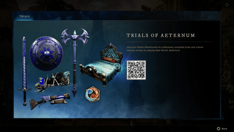 How to Unlock the Trials of Aeternum Rewards in New World: Aeternum 3453