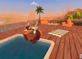 Capybara Hot Tub